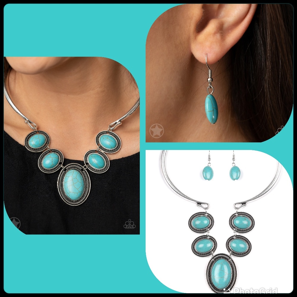 Necklace and earring set